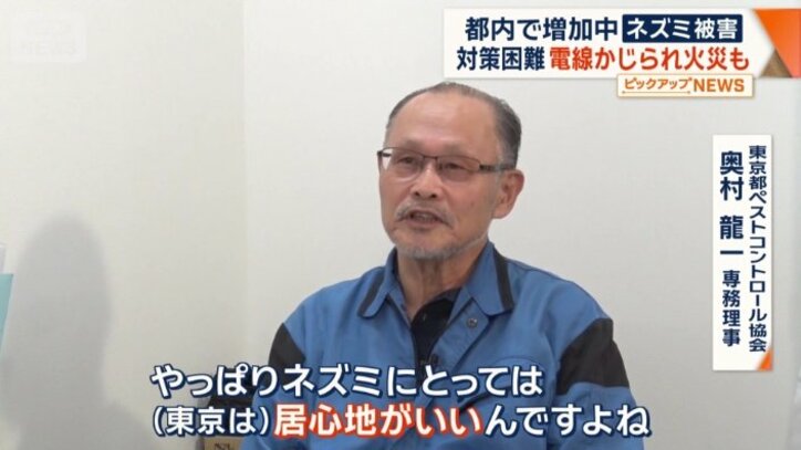 東京都ペストコントロール協会　奥村龍一専務理事