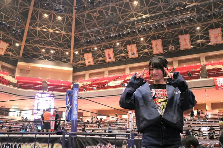夢みるアドレセンス・志田友美、「ずっと口開けたまんま観てました。今までのプロレス観が変わりました」
