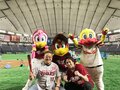 狩野英孝、初のプロ野球観戦を報告「“にわか”とか叩かれたりしますが」
