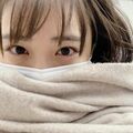 「大優勝です…」「瞳だけでメロメロ」大友花恋、マフラーに埋もれる姿にファン悶絶