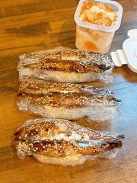 みきママ『ししゃもの甘辛おにぎりです！』