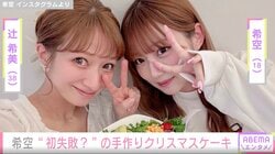 辻󠄀希美の長女・希空（18）、“プロ顔負け”のクリスマスケーキを披露「プロ並み」「美味しそう」と反響