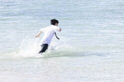 えいき、まほに失恋し海にダイブ「ばかやろう！」『恋ステ in the Resort』最終回