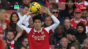 体を張った冨安健洋に真後ろから猛烈チャージ「ファールないんかい」と大ブーイング