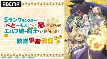 アニメ『Sランクモンスターの《ベヒーモス》だけど、 猫と間違われて