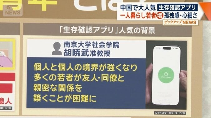 生存確認アプリがヒットした背景