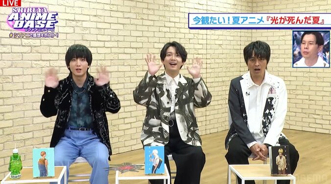 [Photos/Images] Special Comments from Chiaki Kobayashi, Shūichirō Umeda, and Chikahiro Kobayashi on 