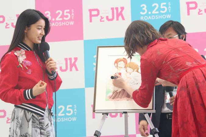 まるで漫才コンビ！？ 土屋太鳳×玉城ティナ、映画『PとJK』仲良しトークショー 7枚目