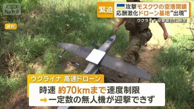 速度制限がかけられ一定数の無人機が迎撃できず