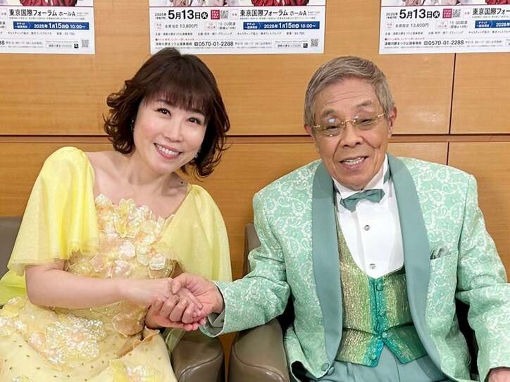 【写真・画像】水森かおり、“素晴らしい大先輩方”との2ショットを披露し「最高です!!」「ゴージャスな神々しさ」と反響　1枚目