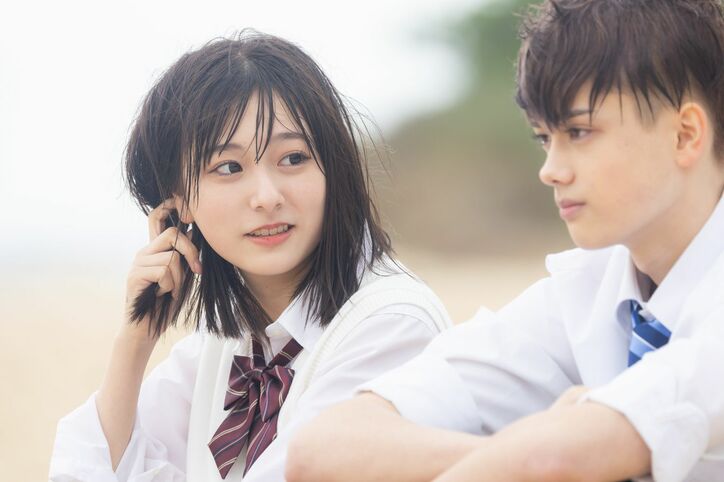 高1モテ女子、一度振った男子から「俺にもう可能性はない?」質問されるも「友達としてしか…」きっぱり『今日好き』沖縄編スタート