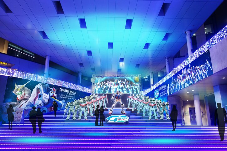 お台場で『機動戦士ガンダム』イベント「GUNDAM docks at TOKYO JAPAN」開催決定　21体の1/10立像が並ぶ迫力の展示