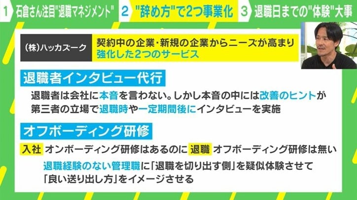 “辞め方”で2つ事業化