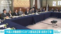 政治ニュース - “外国人労働者受け入れ”入管法改正案　自民が了承 | 動画視聴は【Abemaビデオ(AbemaTV)】