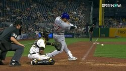 鈴木誠也、3試合ぶりのヒットにファンも「やっと打ったな」と一安心 打球速度172.4キロの超速二塁打