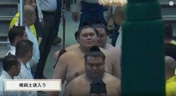 「何の音？」横綱・大の里、土俵入りで異例の事態 「壊れちゃった？」「激レア体験」館内困惑も堂々の振る舞い、一転して喝采