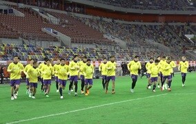 W杯メンバー発表前最後の試合…エクアドル戦へ日本代表が前日練習