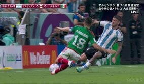 退場上等！潰しにいく全力スライディング 絶対に負けられないアルゼンチンvsメキシコは激しすぎる肉弾戦