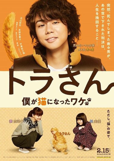 北山宏光が映画初主演・初猫役！『トラさん～僕が猫になったワケ