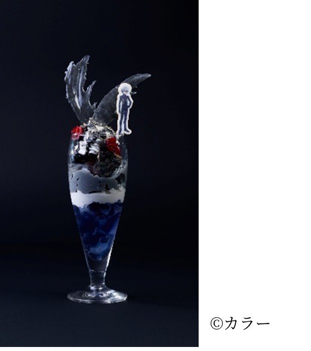 [Photos/Images] Shinji Ikari "Just smile" Blue Calpis, Asuka's Tomato Pasta and Other Collaboration Menu Items & Original Illustration Goods Information Released! 30th Anniversary Exhibition "ALL OF EVANGELION" to Be Held 13th