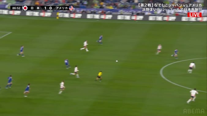 「レベチだ」長谷川唯の“天才キラーパス”に衝撃！「鎌田大地かよ」「逆足でこの精度…」世界女王アメリカを切り裂く 5枚目