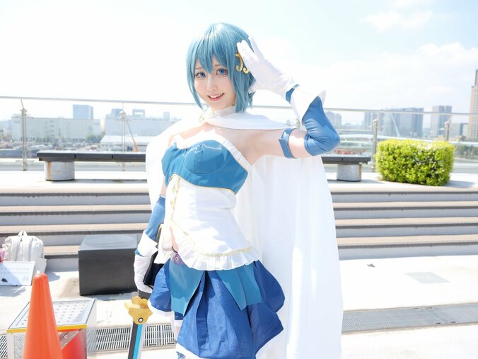 【写真・画像】『魔法少女まどか☆マギカ』さやかのコスプレ1