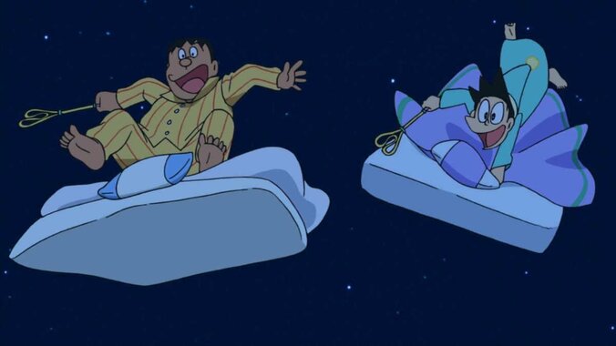 アニメ『ドラえもん』40周年！　第1話「ノビタランド」がリメイク復活、ドラえもんの“プライベート”も明らかに 7枚目