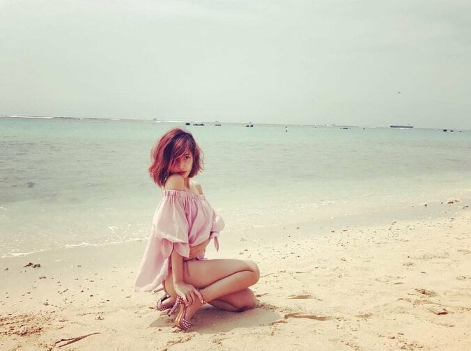 \n紗栄子、髪をピンクにイメチェン「めっちゃ似合ってる！」と大好評 2枚目