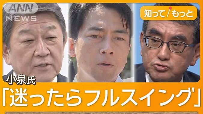 小泉進次郎氏きょう自民総裁選出馬表明…河野氏「原潜配備」、茂木氏「増税ゼロ」の中 1枚目