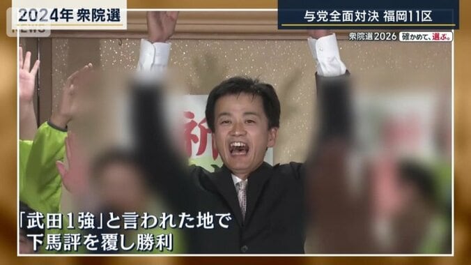 前回勝利した村上候補