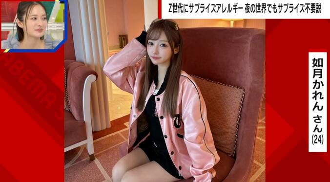 現役キャバ嬢・かれんさん（24）の私服姿