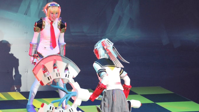 舞台『P4U2』ゲネプロレポート　演者×3D映像で楽しむ2.5次元の舞台 7枚目