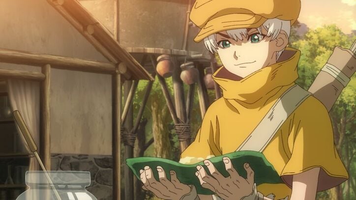 アニメ「Dr.STONE NEW WORLD」第2話先行カット&あらすじ公開 パン作りのため、シェフ・フランソワが目覚める