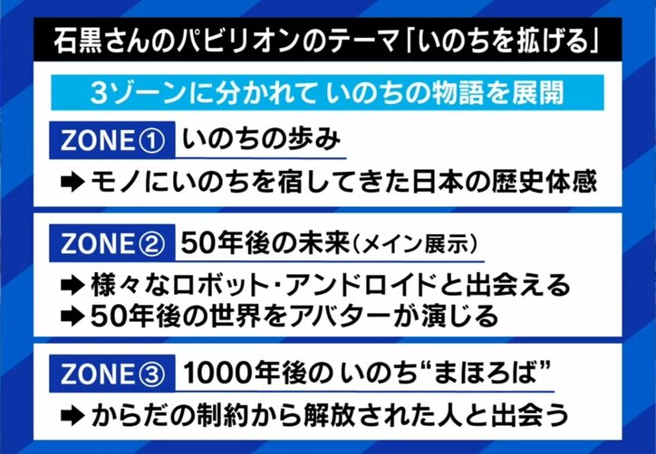 パビリオンの内容