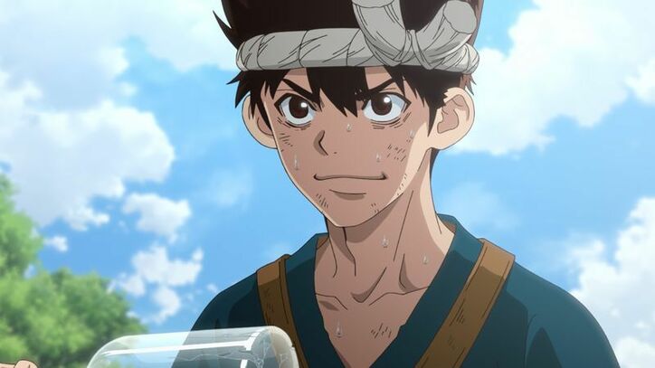 アニメ「Ｄｒ．ＳＴＯＮＥ」窮地の千空が作る最強の科学武器！第9話先行カット＆あらすじ解禁