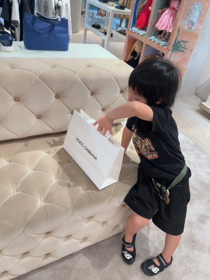  アレク、シンガポールのD＆Gで購入した息子の1万円の下着「ちょいとねトラブルがあって」 