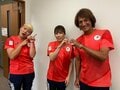 丸山桂里奈、夫・本並健治氏＆吉田沙保里さんのハートポーズに「大丈夫、さおりんなら」