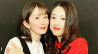 “牡丹と薔薇”大河内奈々子&小沢真珠 因縁の!?2ショット