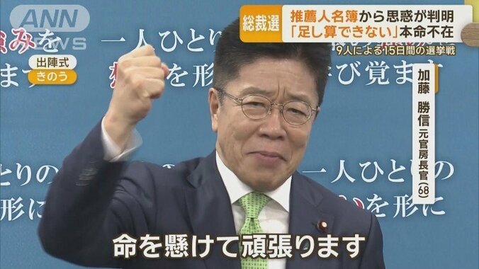 加藤勝信元官房長官