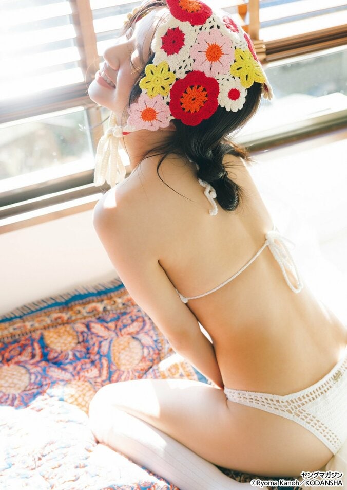 永江梨乃、“とびっきりの天使”が人生初グラビア 『ヤンマガ』巻中グラビア登場 3枚目