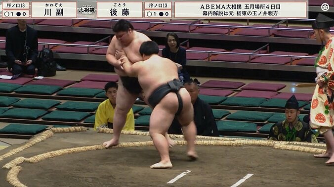 卒論テーマが「相撲の立ち合い」義ノ富士らと全国大会優勝を経験 “81年ぶり”のインテリ新人力士が圧勝「レベチやん」 3枚目