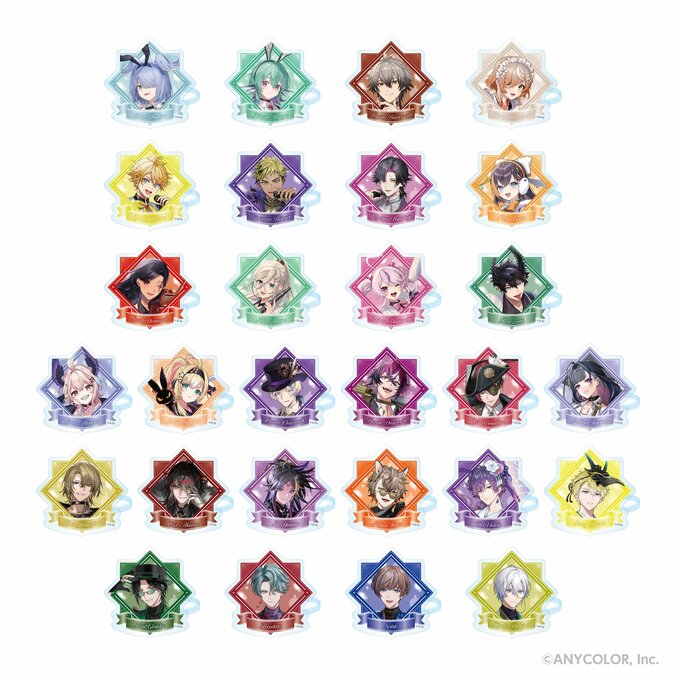 全11組28名が参加！NIJISANJI ENの周年記念POP UP STOREが4月2日より開催 5枚目