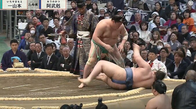 「こわい倒れ方」「一山本ビックリしてる」予期せぬ結末にファンも動揺 元若乃花の指摘に「お相撲さんて大変だ」「そういうことか」反応さまざま 4枚目