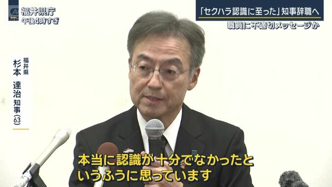 福井県　杉本達治知事