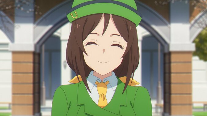 アニメ『ウマ娘 シンデレラグレイ』駿川たづな場面カット01