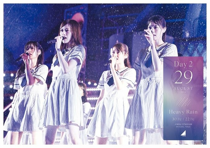 乃木坂46　雨に打たれながらのパフォーマンスがジャケ写に 1枚目