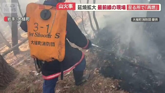 20キロの背負い式の消火器