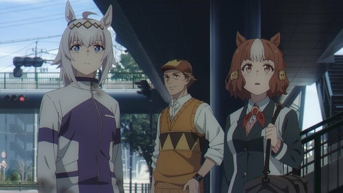【写真・画像】中京レース場にルドルフとマルゼンスキーの姿が…アニメ『ウマ娘 シンデレラグレイ』第5話先行カット・あらすじ解禁　4枚目