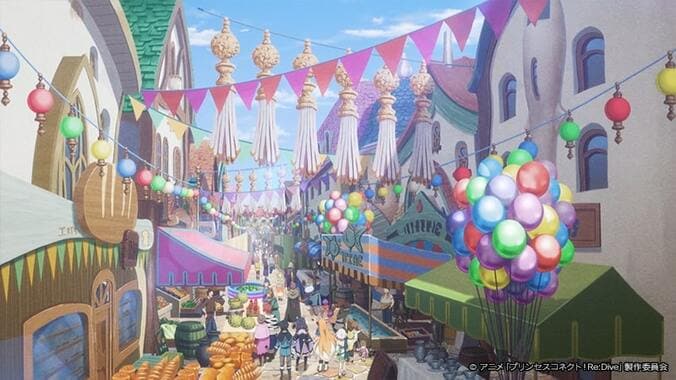 アニメ「プリコネR Season2」商店街のお祭りにやってきたペコリーヌたち…第9話先行カット＆あらすじ公開 3枚目