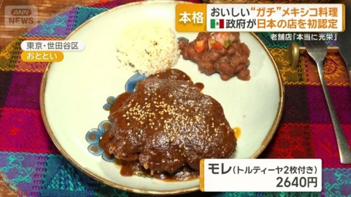 代表的料理「モレ」